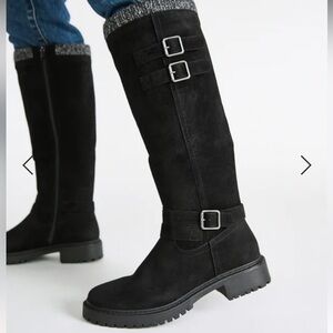 Just Fab Noel black Caviar 7 NIB